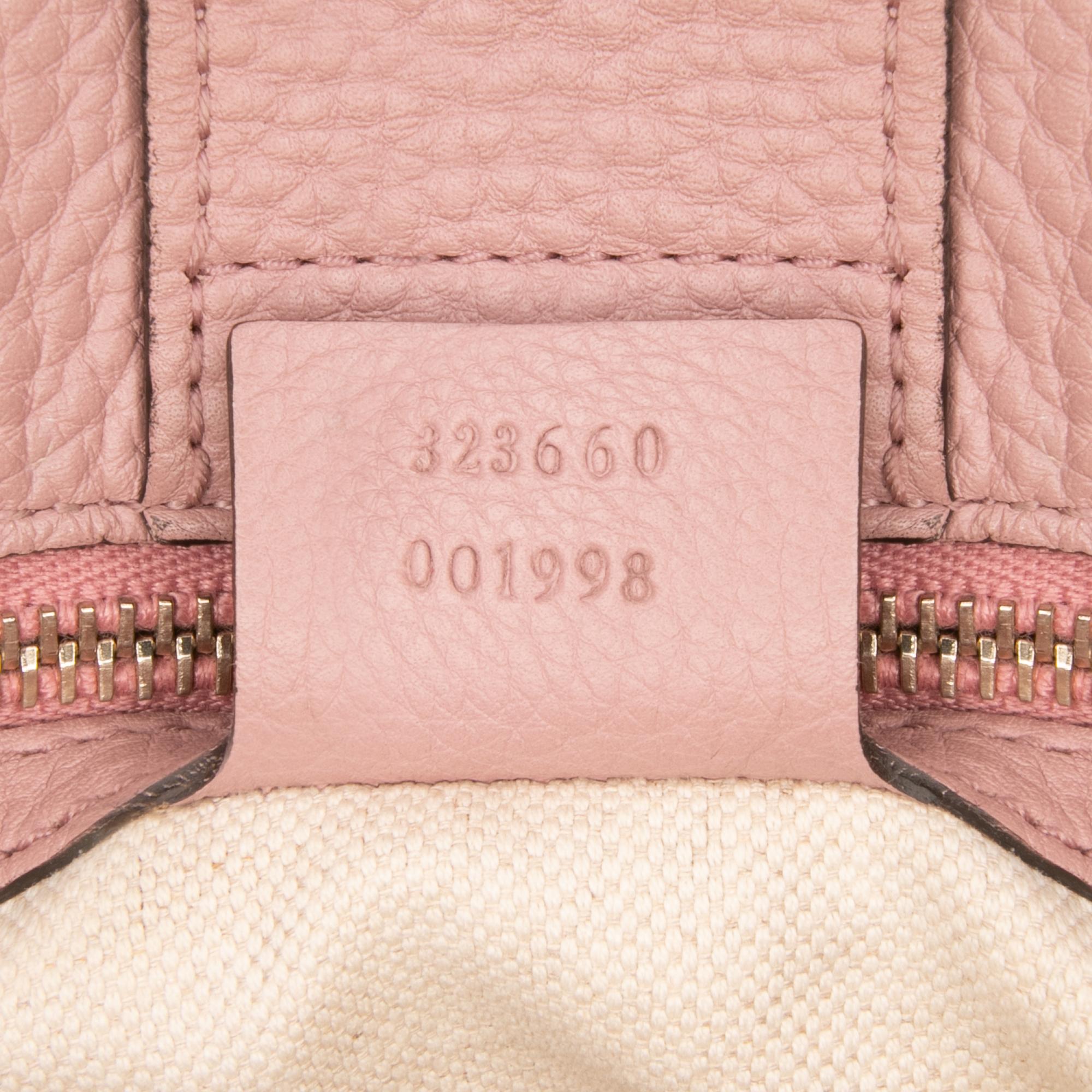 Gucci Medium Calfskin Bamboo Shopper Satchel