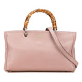 Gucci Medium Calfskin Bamboo Shopper Satchel