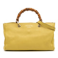 Gucci Medium Calfskin Bamboo Shopper Satchel