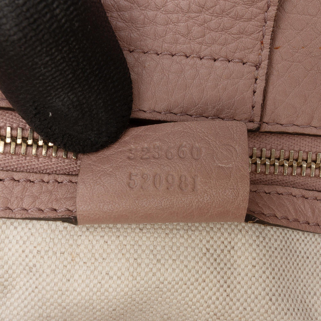 Gucci Medium Calfskin Bamboo Shopper Satchel