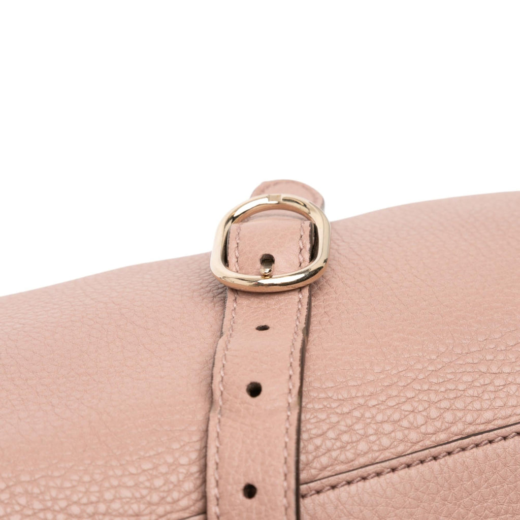 Gucci Medium Calfskin Bamboo Shopper Satchel