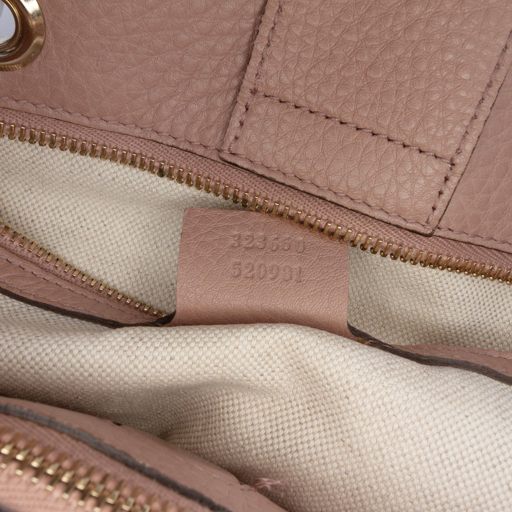 Gucci Medium Calfskin Bamboo Shopper Satchel