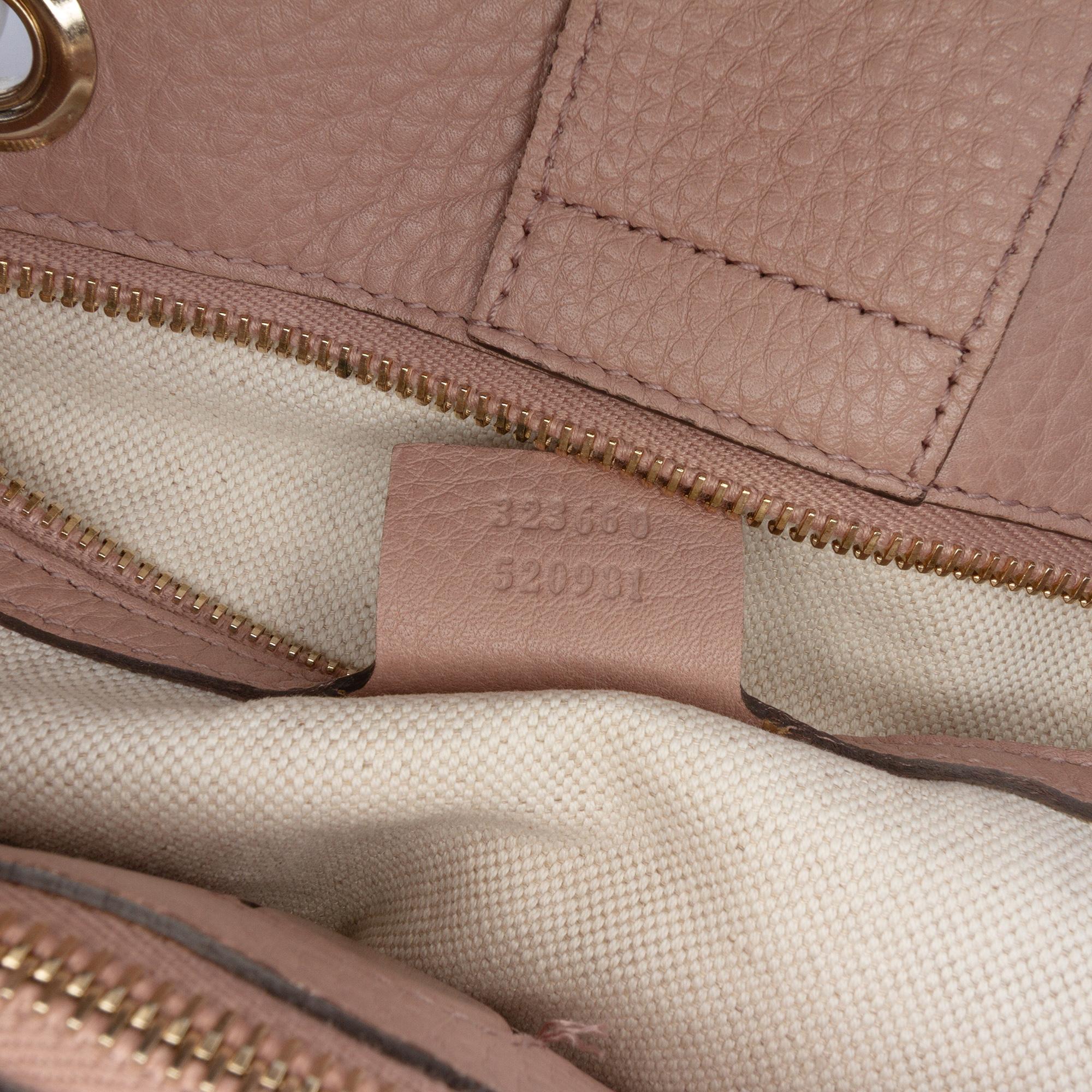 Gucci Medium Calfskin Bamboo Shopper Satchel