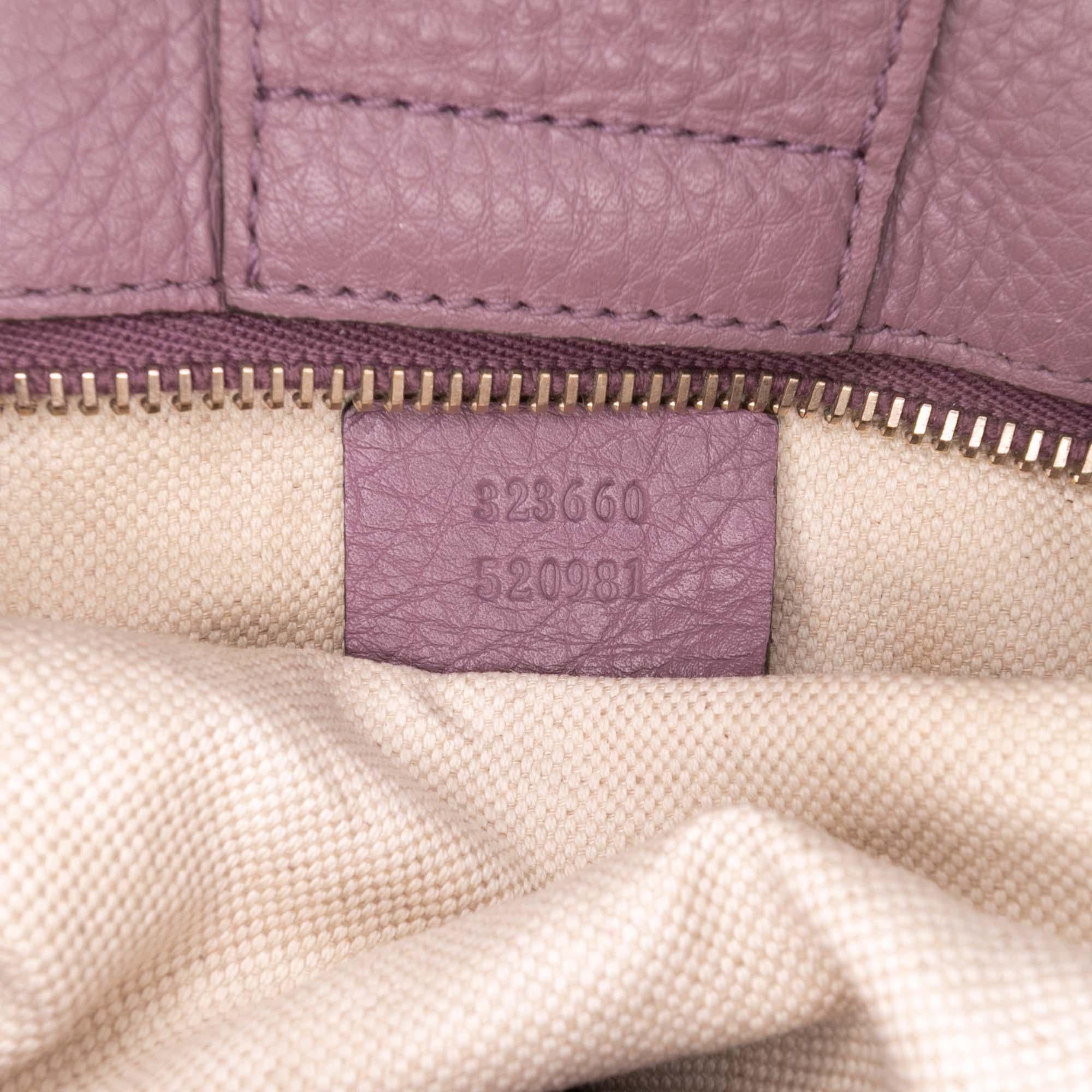 Gucci Medium Calfskin Bamboo Shopper Satchel
