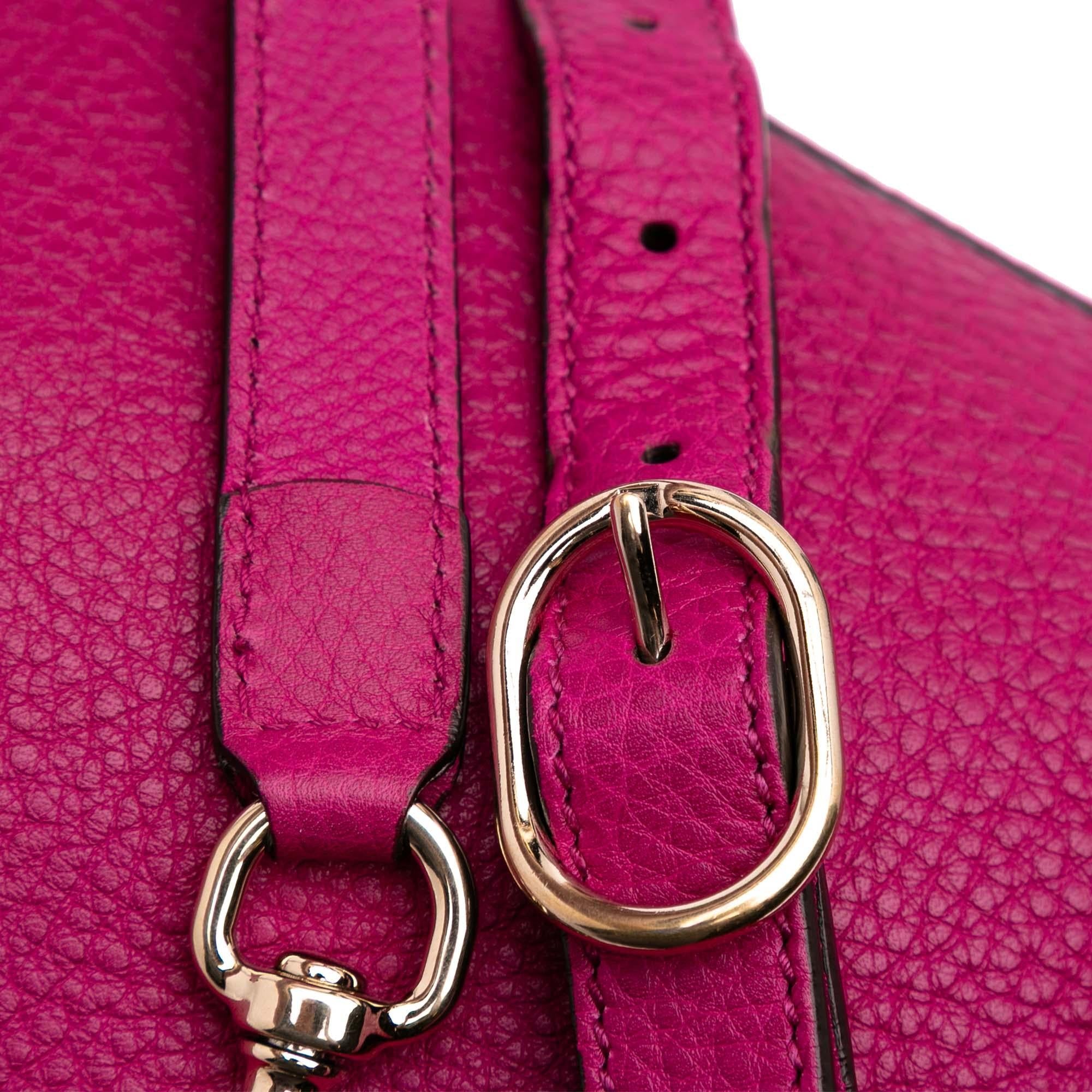 Gucci Medium Calfskin Bamboo Shopper Satchel