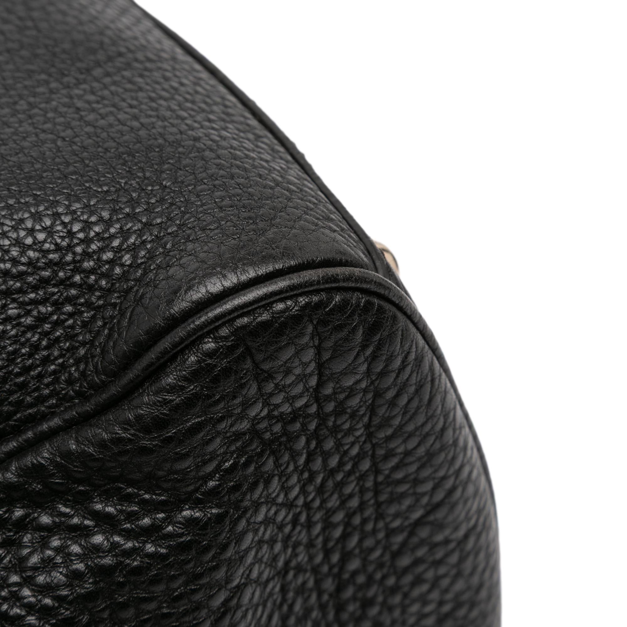 Gucci Medium Calfskin Bamboo Shopper Satchel