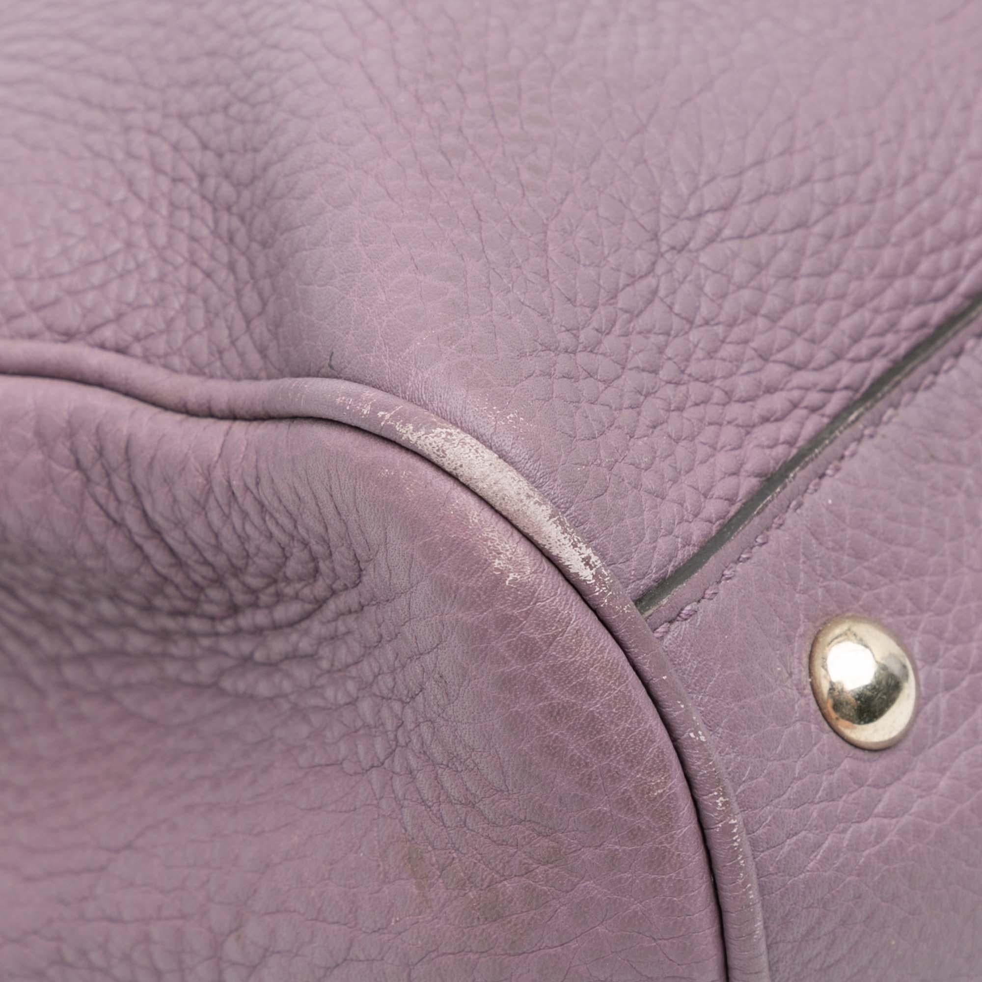 Gucci Medium Calfskin Bamboo Shopper Satchel