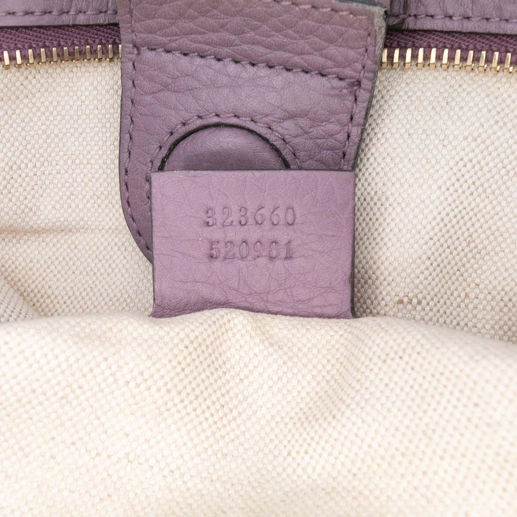 Gucci Medium Calfskin Bamboo Shopper Satchel