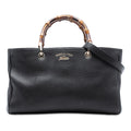 Gucci Medium Calfskin Bamboo Shopper Satchel