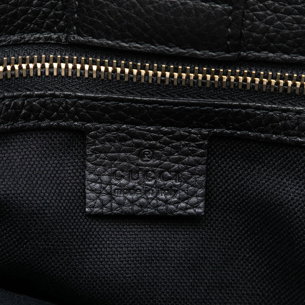 Gucci Medium Calfskin Bamboo Shopper Satchel