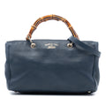 Gucci Medium Calfskin Bamboo Shopper Satchel