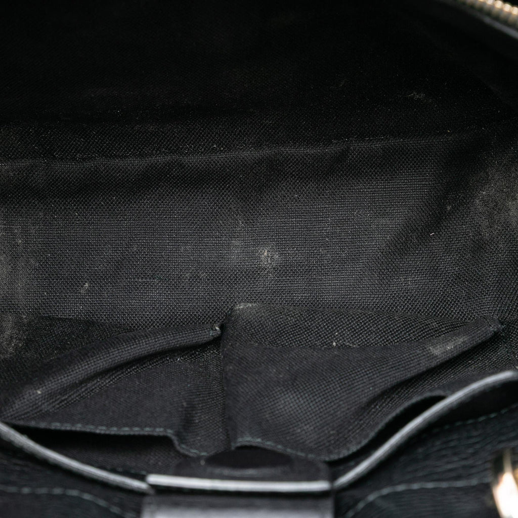 Gucci Medium Calfskin Bamboo Shopper Satchel