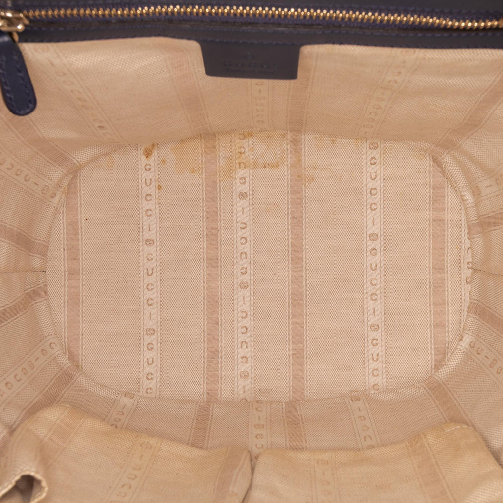 Gucci Medium Calfskin Bright Diamante Bucket