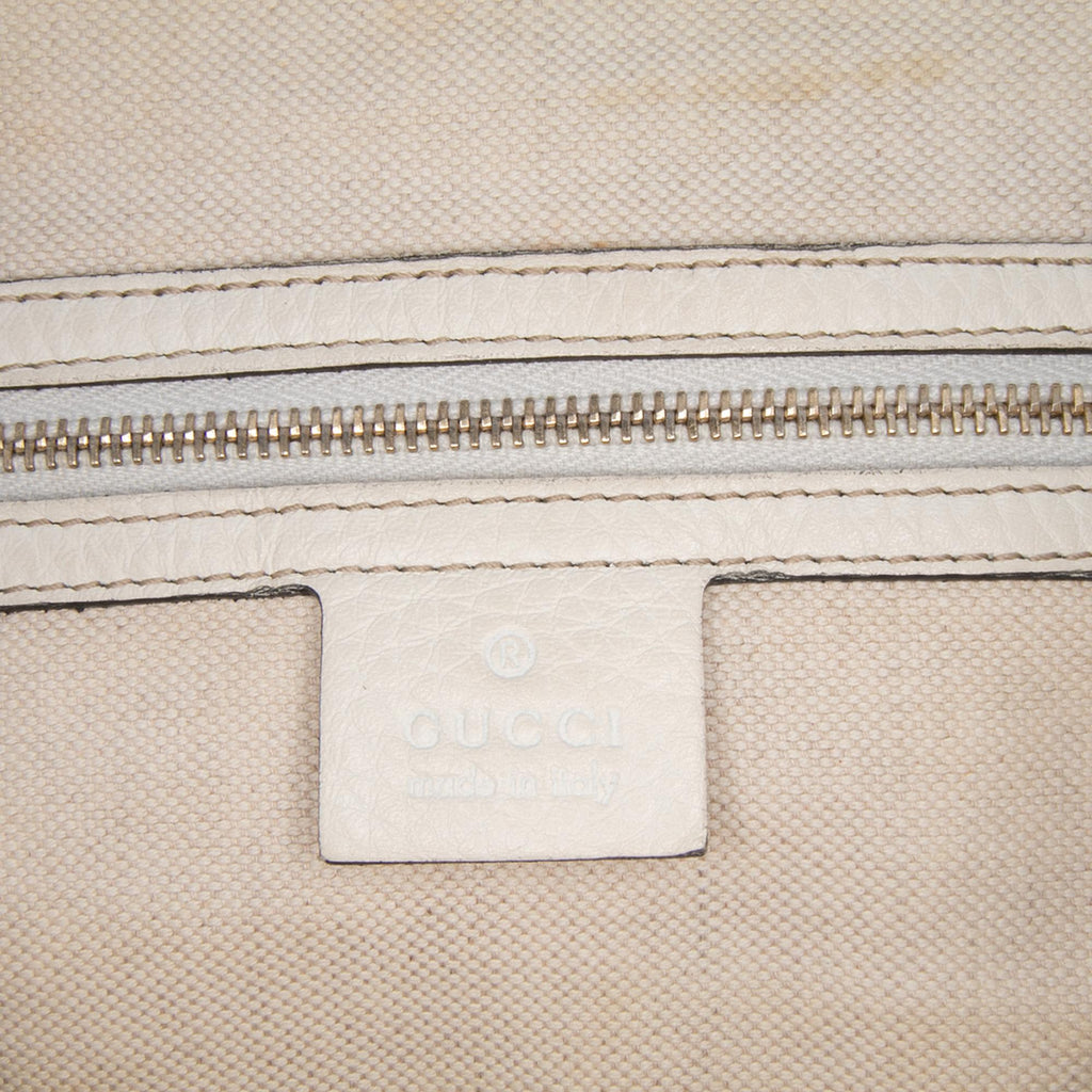 Gucci Medium Calfskin Web Joy Boston Bag