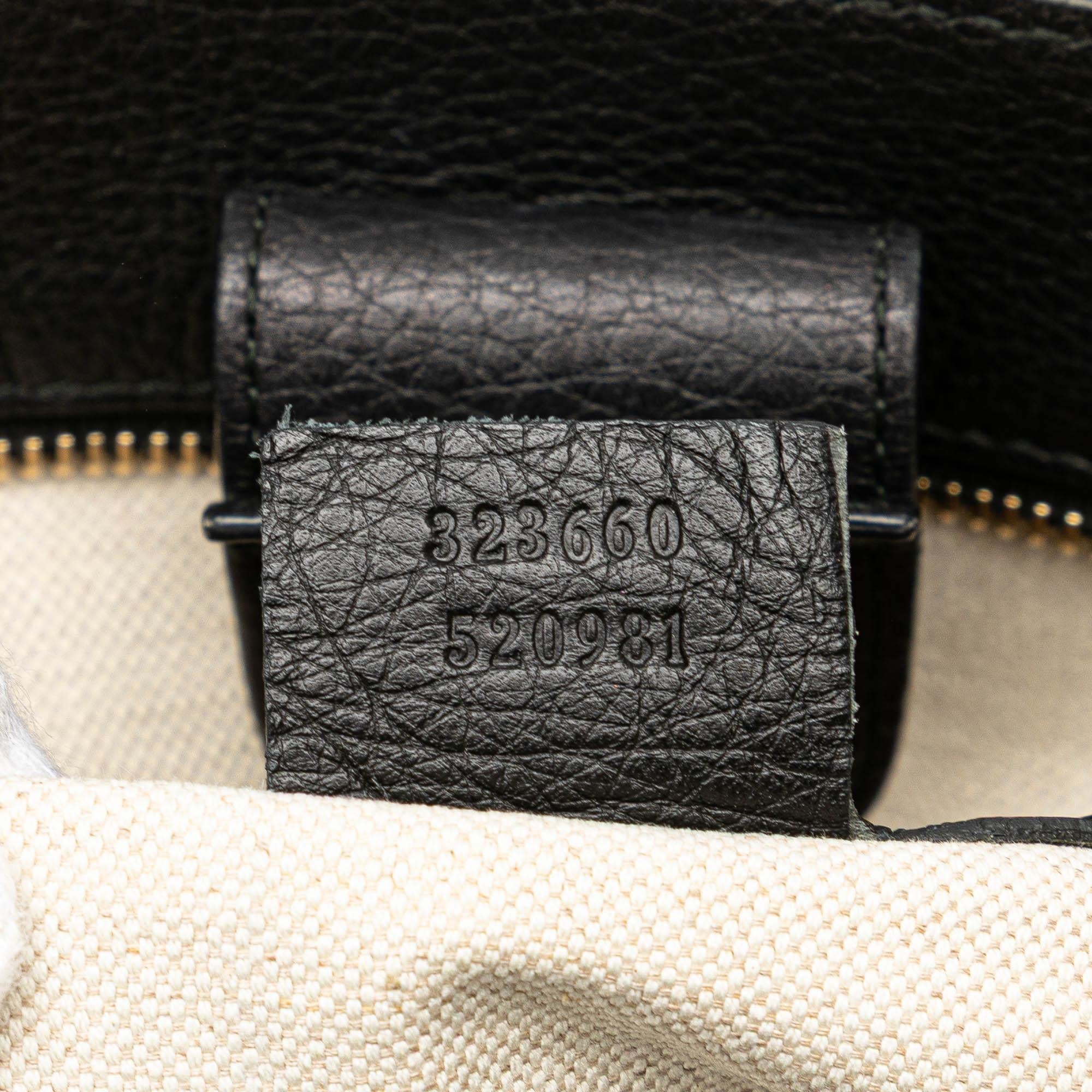 Gucci Medium Canvas Bamboo Shopper Flora Knight Satchel