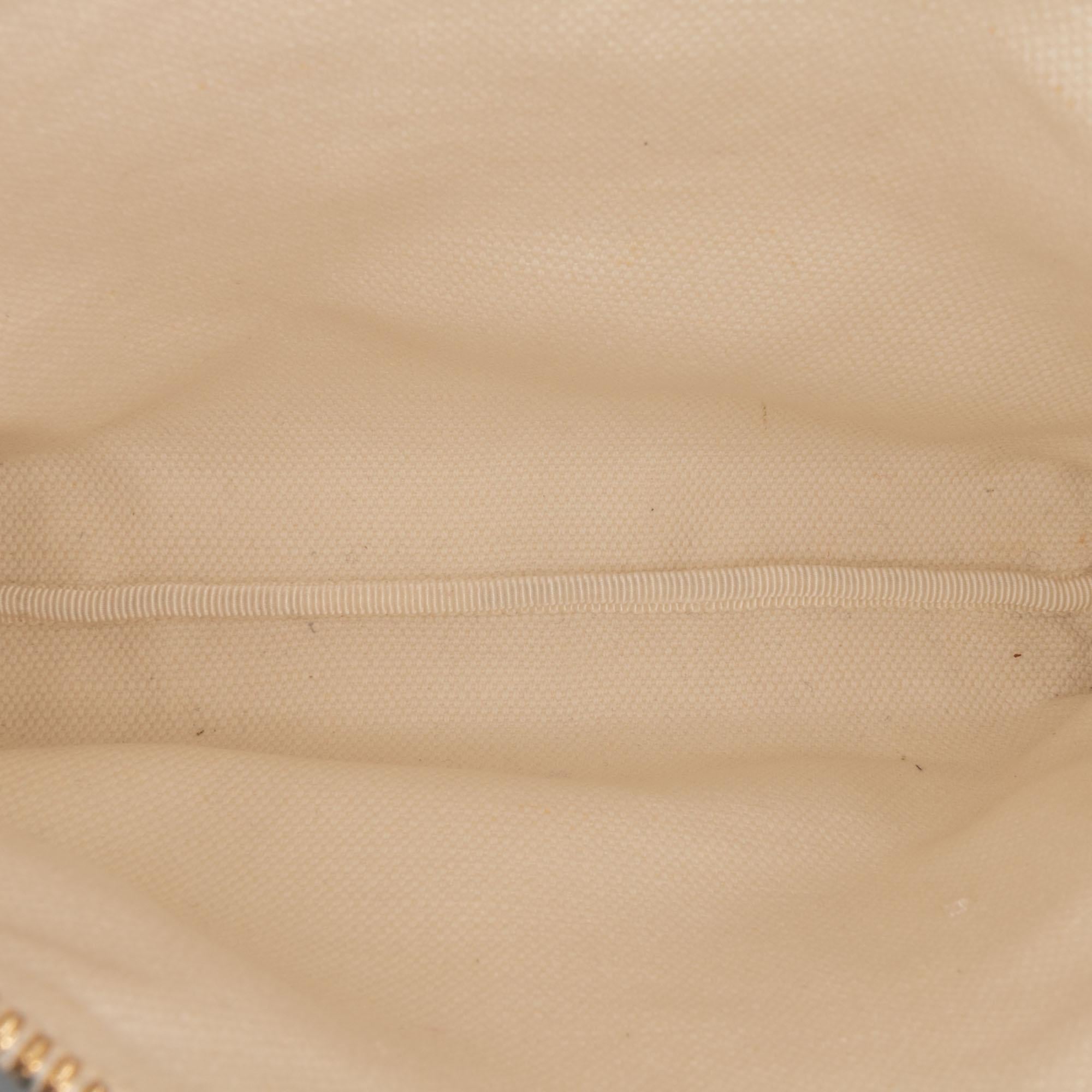 Gucci Medium Cutout Leather and Flora Canvas Traforata Flap Crossbody