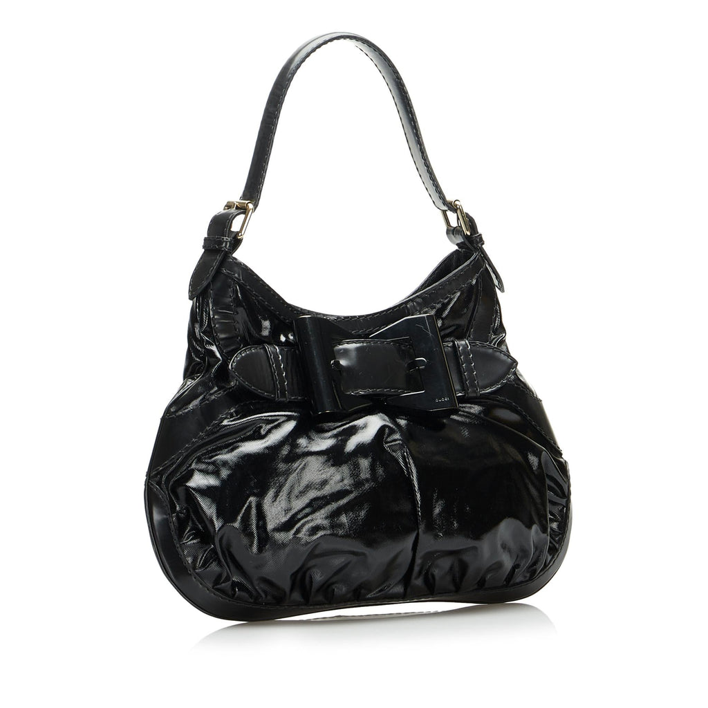 Gucci Medium Dialux Queen Hobo (SHG-CKgNIL)