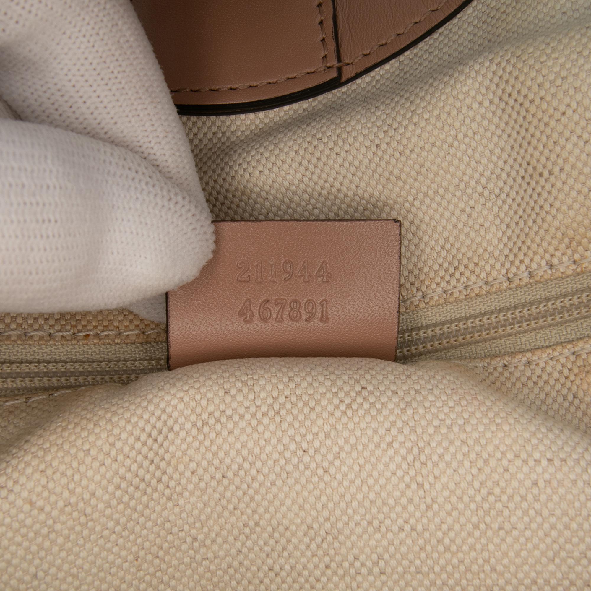 Gucci Medium Diamante Canvas Sukey Tote