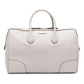 Gucci Medium Diamante Leather Boston Bag