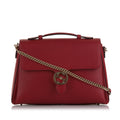 Gucci Medium Dollar Calf Interlocking G Satchel (SHG-sMohDR)