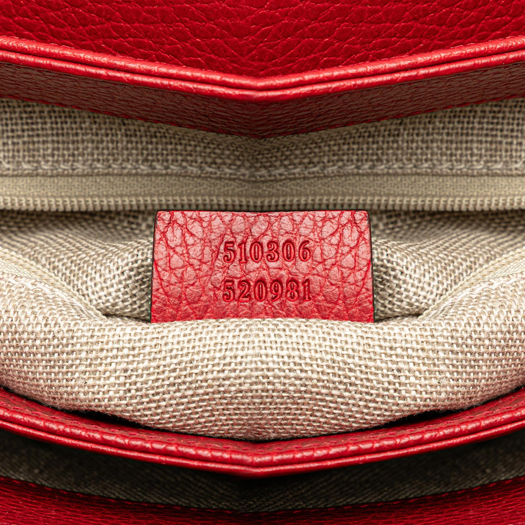 Gucci Medium Dollar Calf Interlocking G Satchel