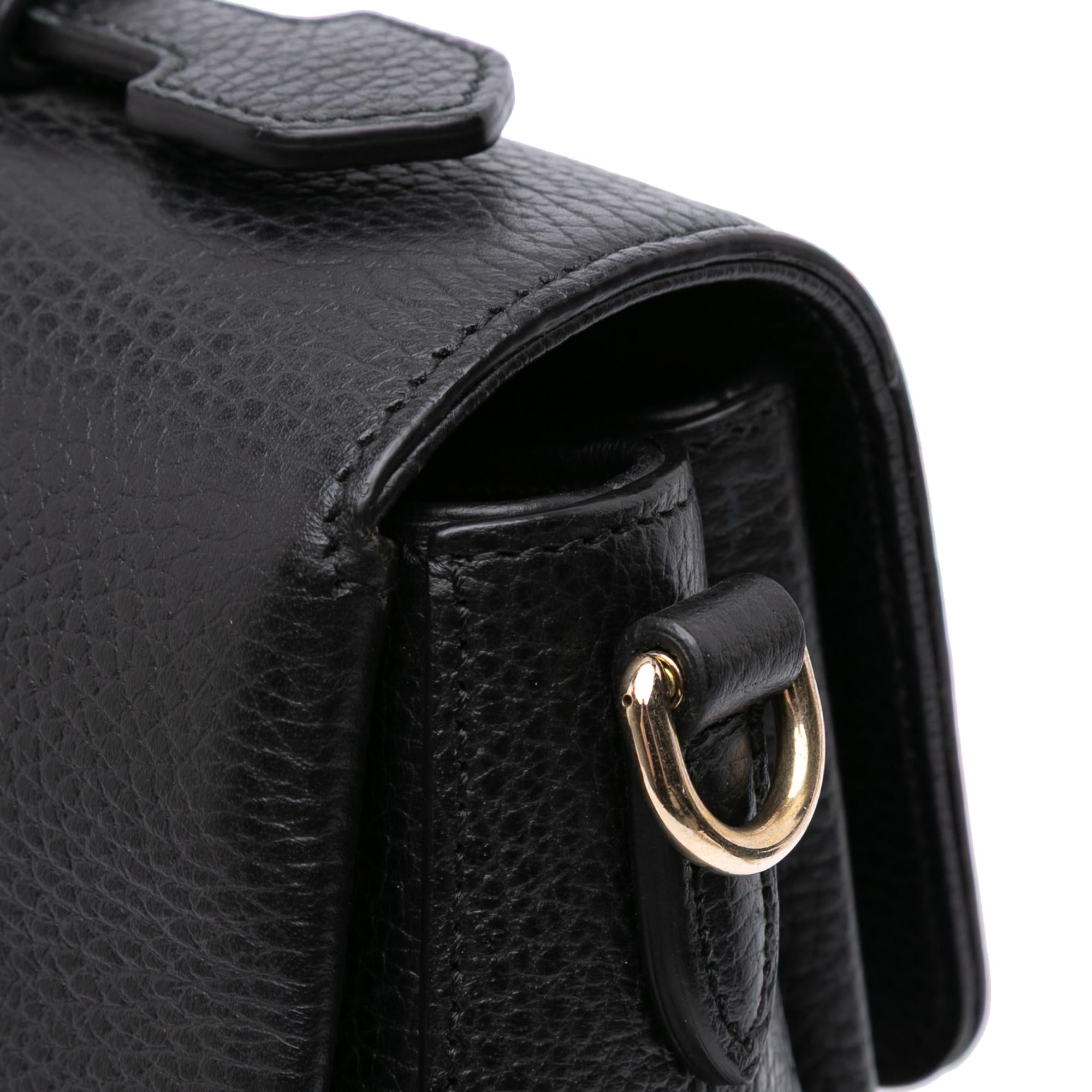 Gucci Medium Dollar Calf Interlocking G Satchel