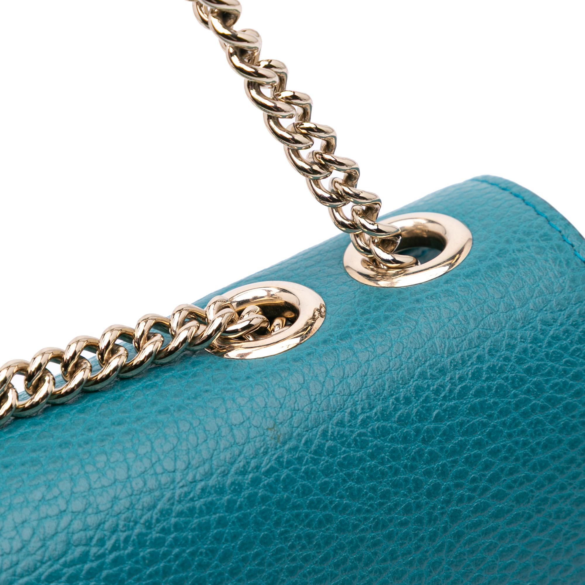 Gucci Medium Dollar Calfskin Interlocking G Crossbody