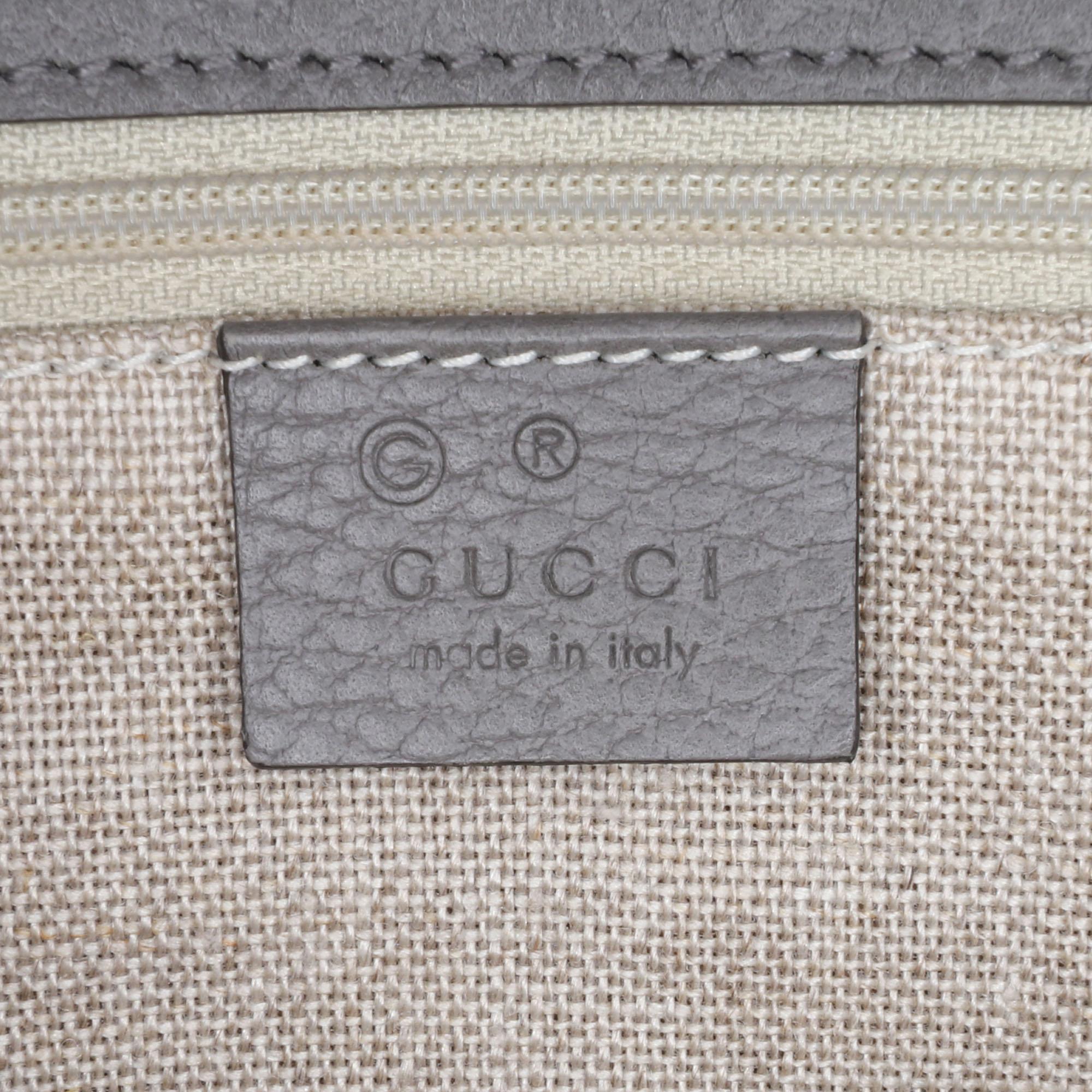 Gucci Medium Dollar Calfskin Interlocking G Crossbody