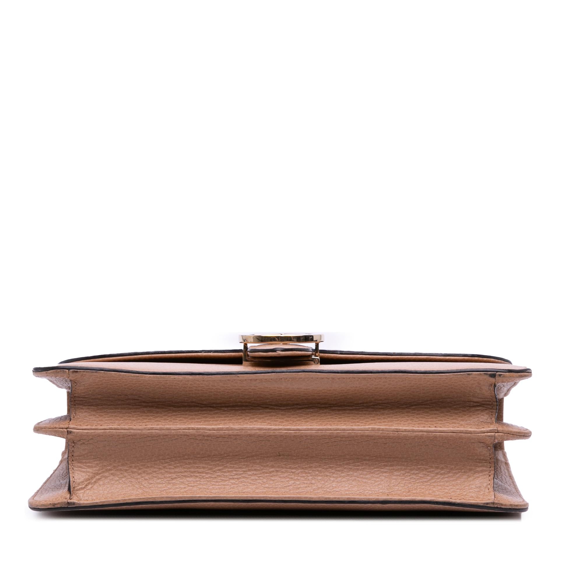 Gucci Medium Dollar Calfskin Interlocking G Crossbody
