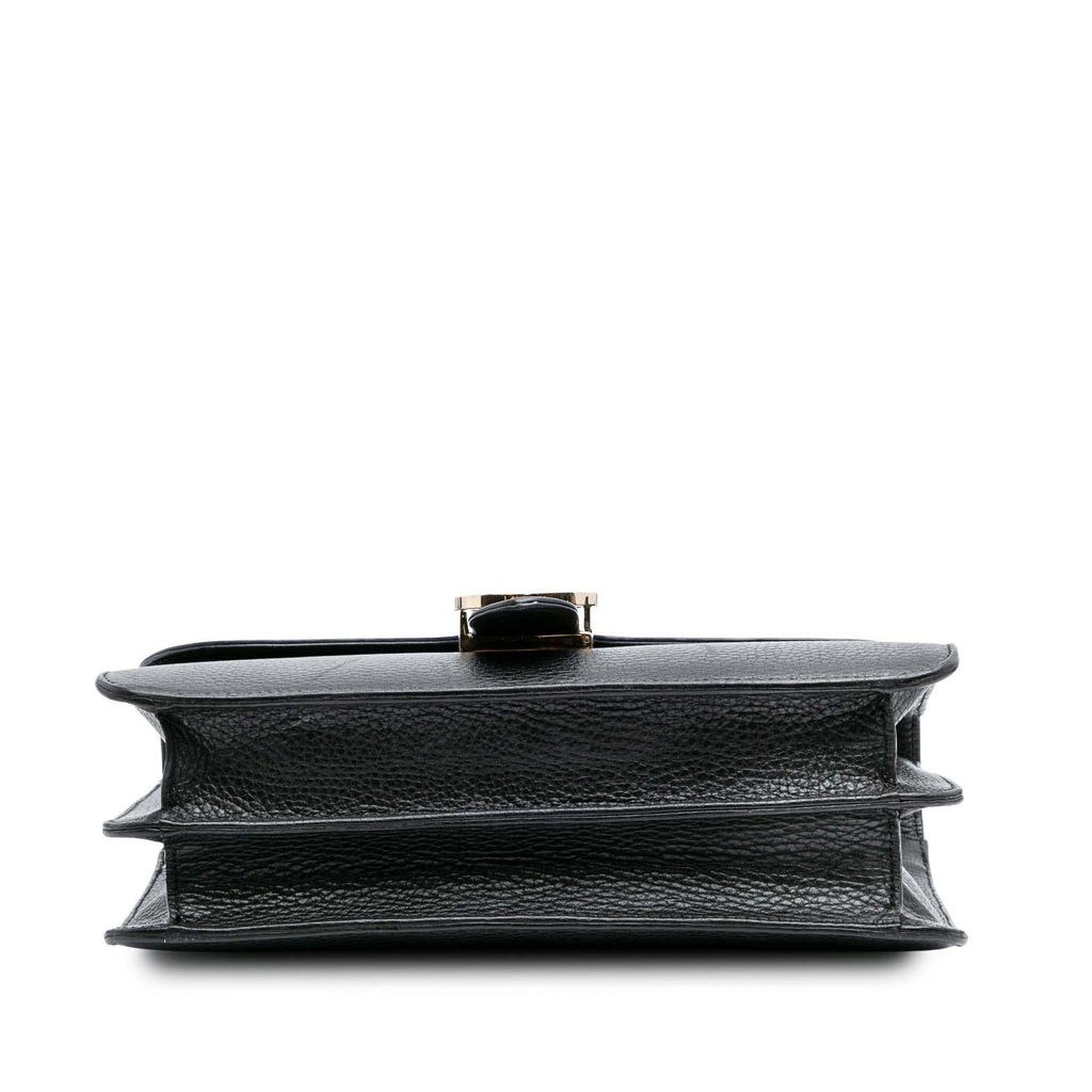 Gucci Medium Dollar Calfskin Interlocking G Crossbody