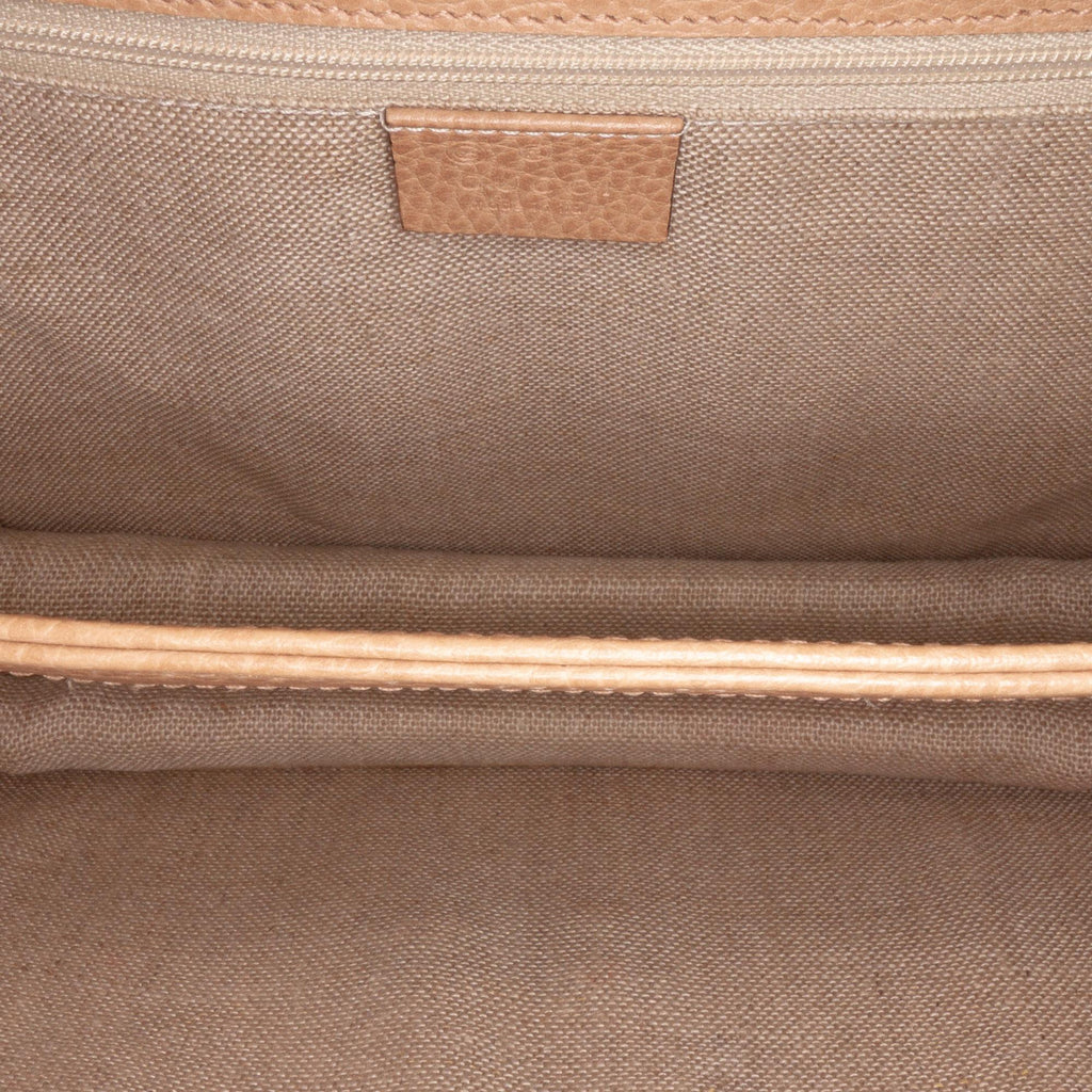 Gucci Medium Dollar Calfskin Interlocking G Crossbody