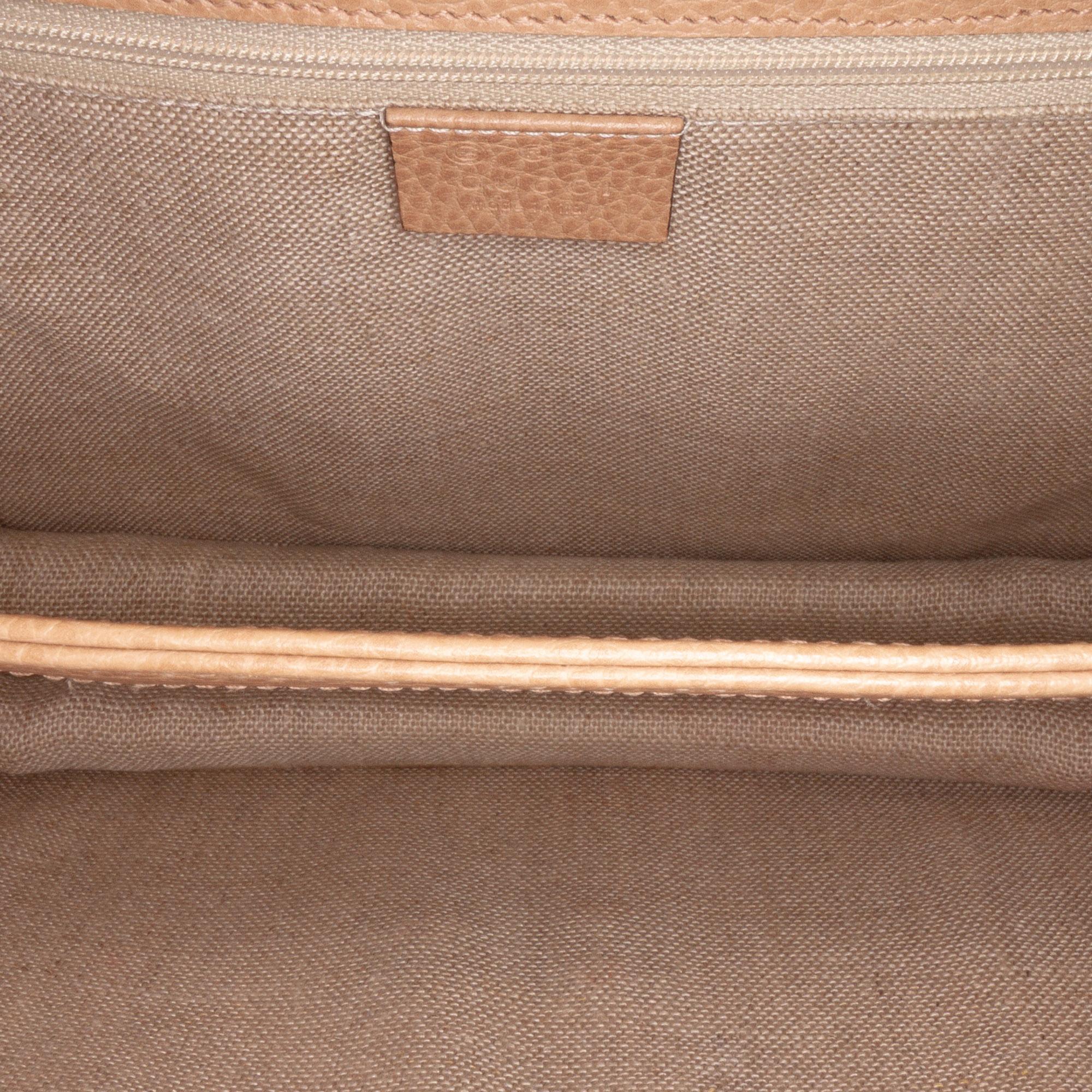Gucci Medium Dollar Calfskin Interlocking G Crossbody