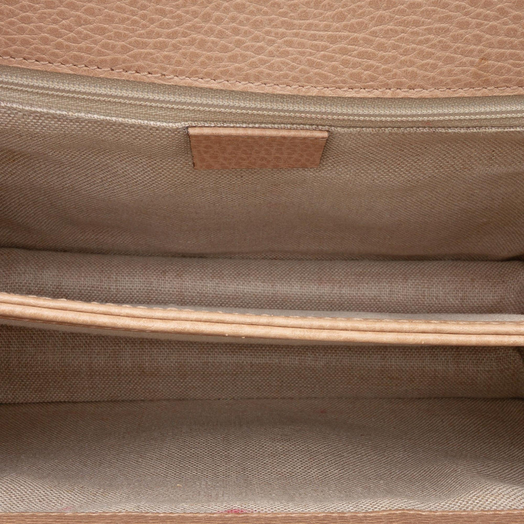 Gucci Medium Dollar Calfskin Interlocking G Crossbody