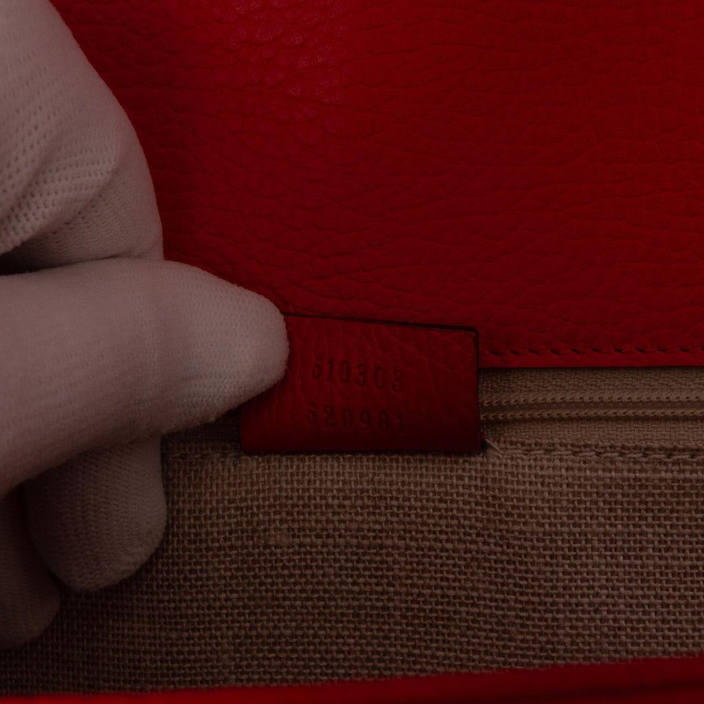 Gucci Medium Dollar Calfskin Interlocking G Crossbody