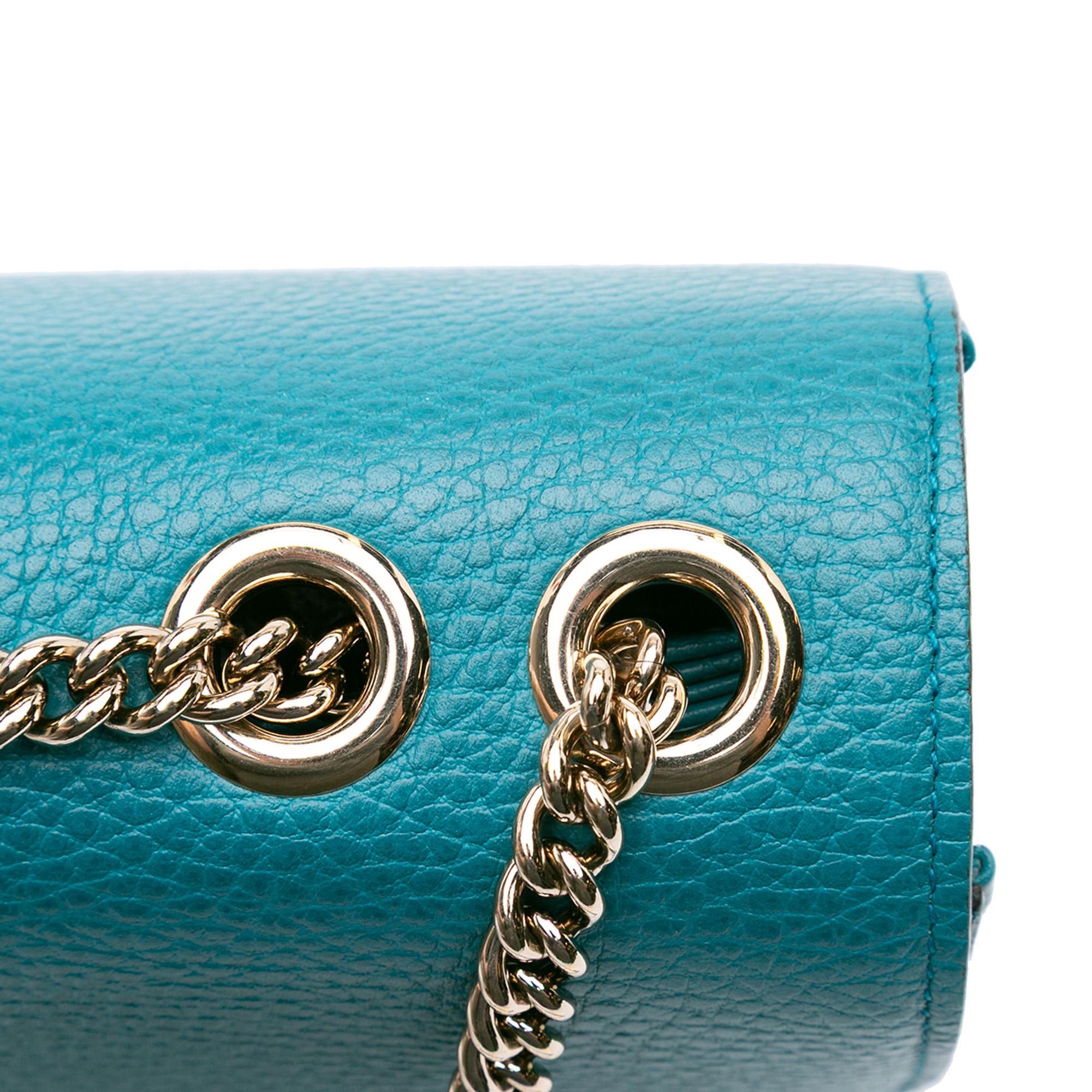 Gucci Medium Dollar Calfskin Interlocking G Crossbody