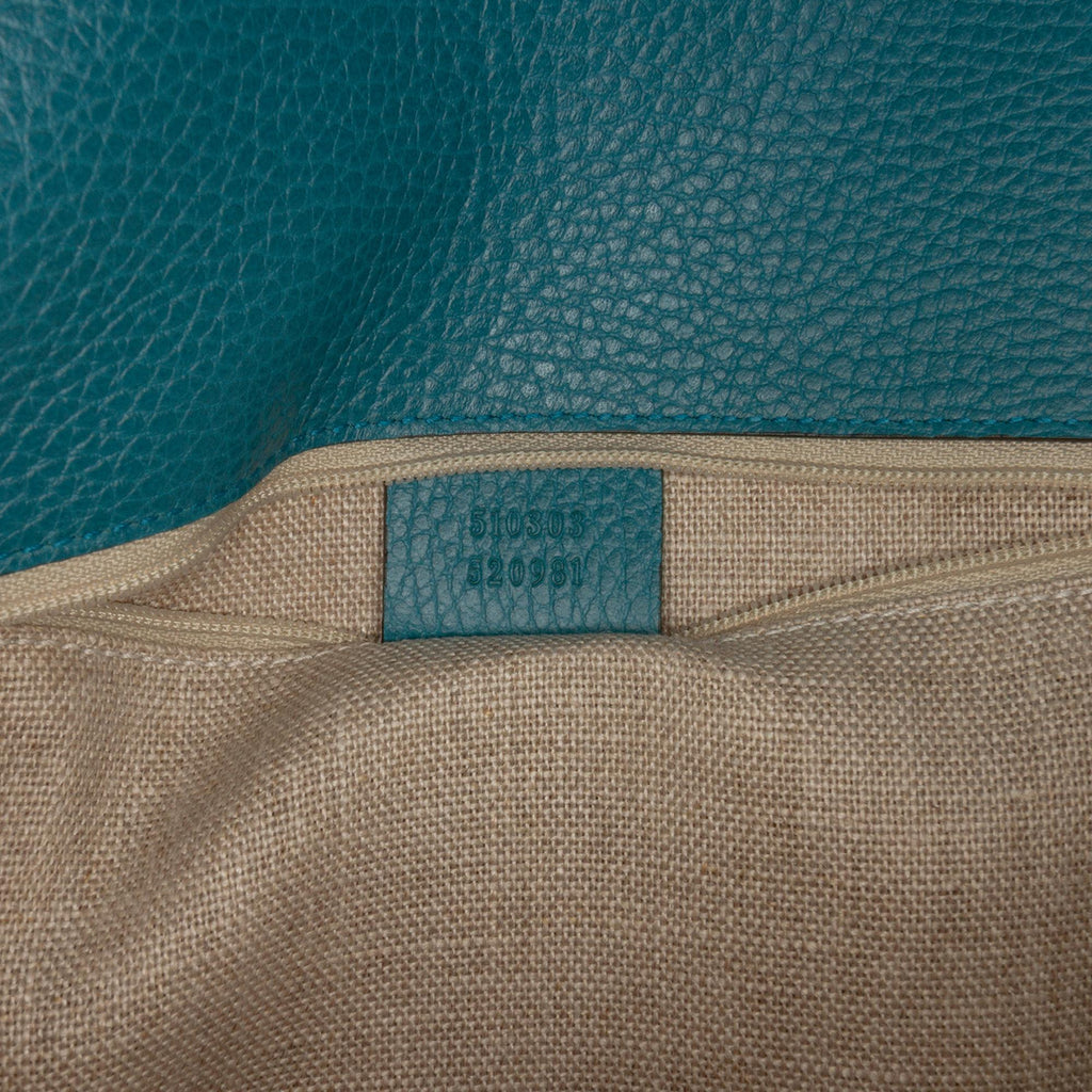 Gucci Medium Dollar Calfskin Interlocking G Crossbody