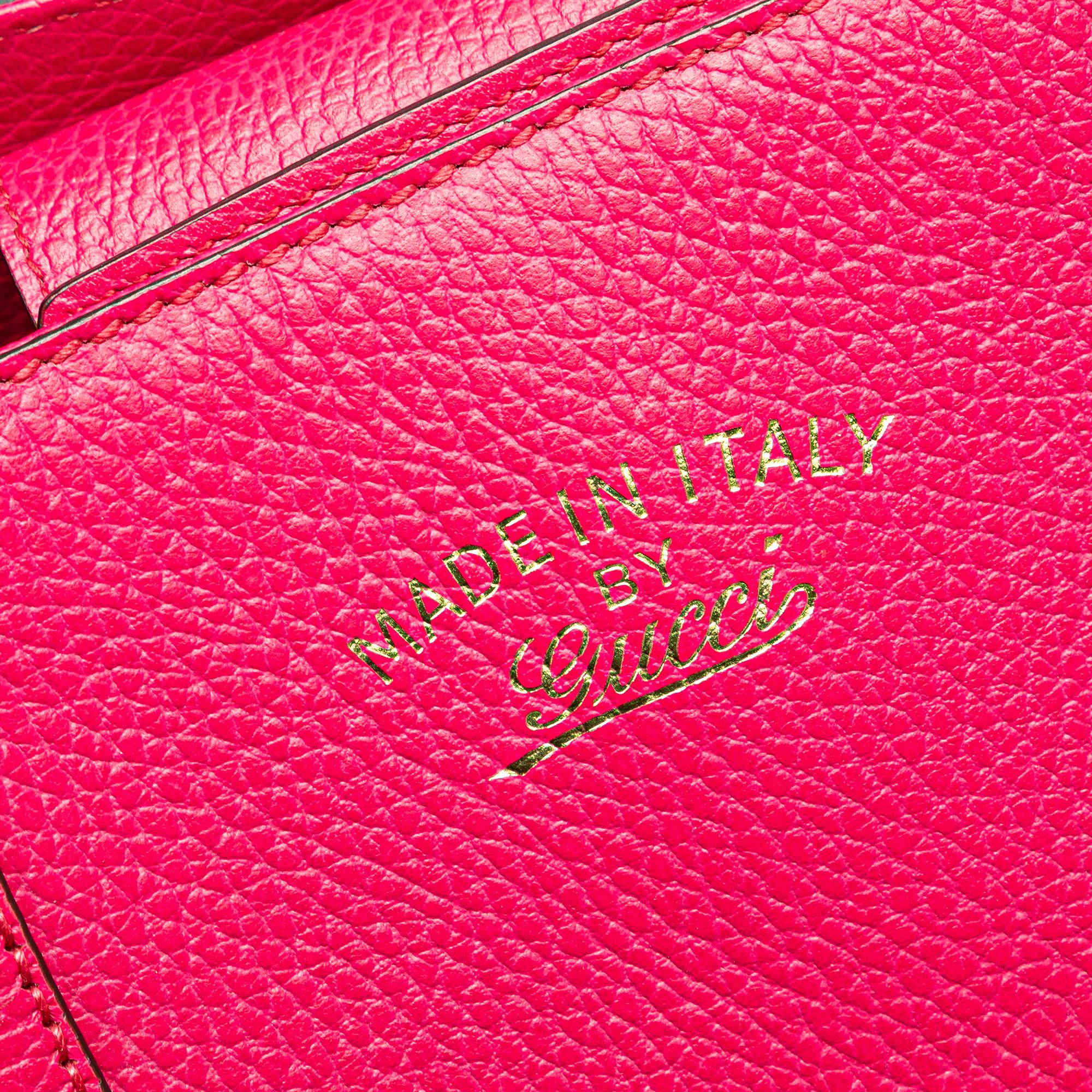 Gucci Medium Dollar Calfskin Swing Tote