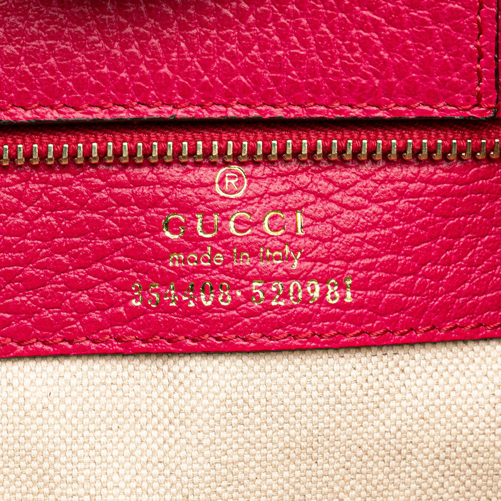 Gucci Medium Dollar Calfskin Swing Tote