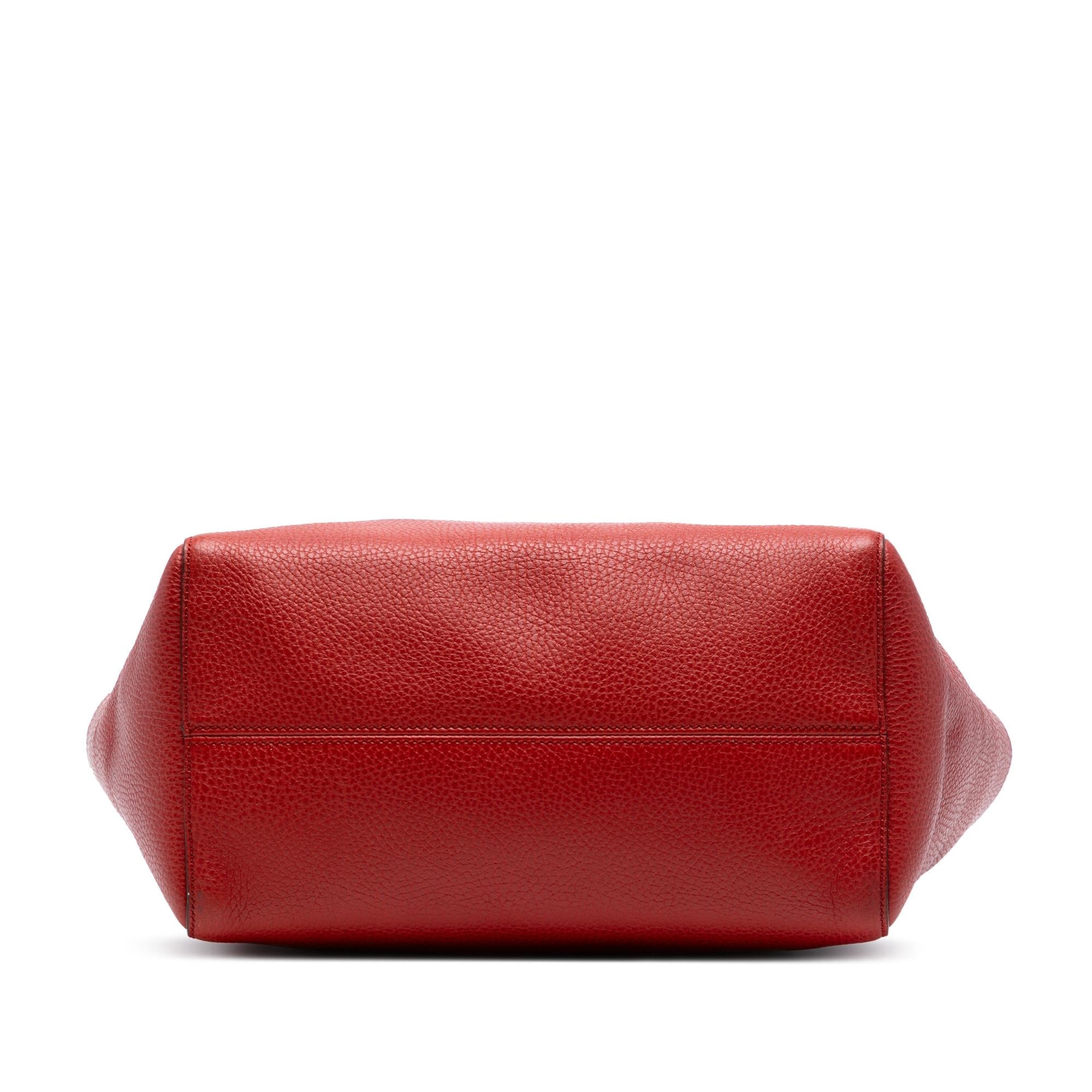 Gucci Medium Dollar Calfskin Swing Tote