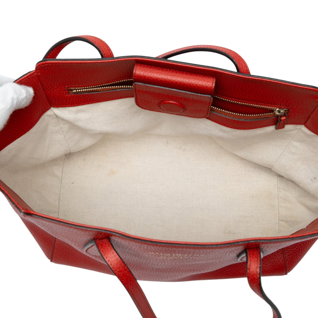 Gucci Medium Dollar Calfskin Swing Tote