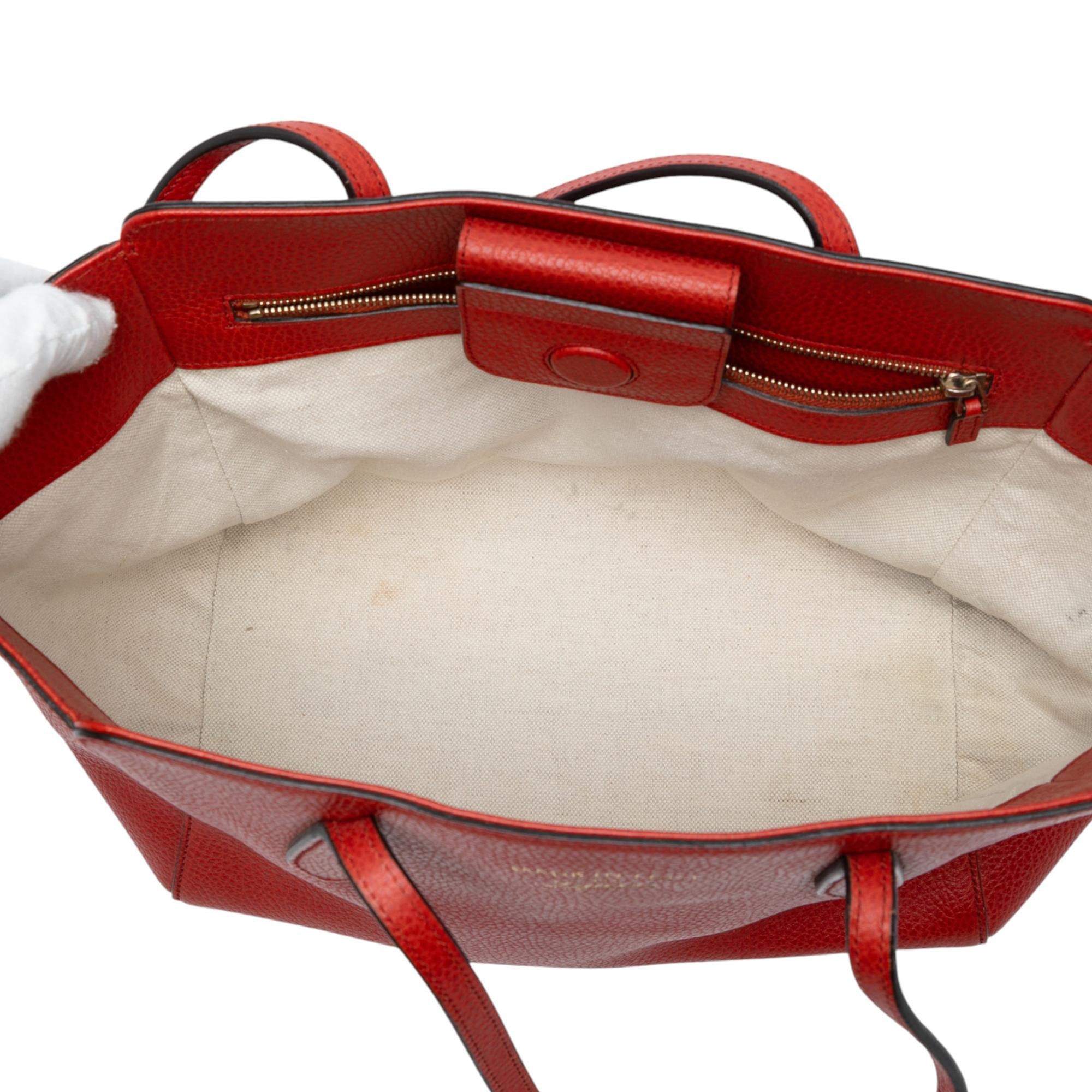 Gucci Medium Dollar Calfskin Swing Tote