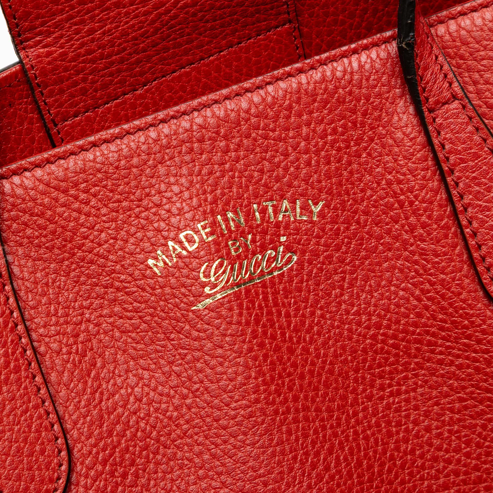 Gucci Medium Dollar Calfskin Swing Tote