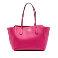 Gucci Medium Dollar Calfskin Swing Tote