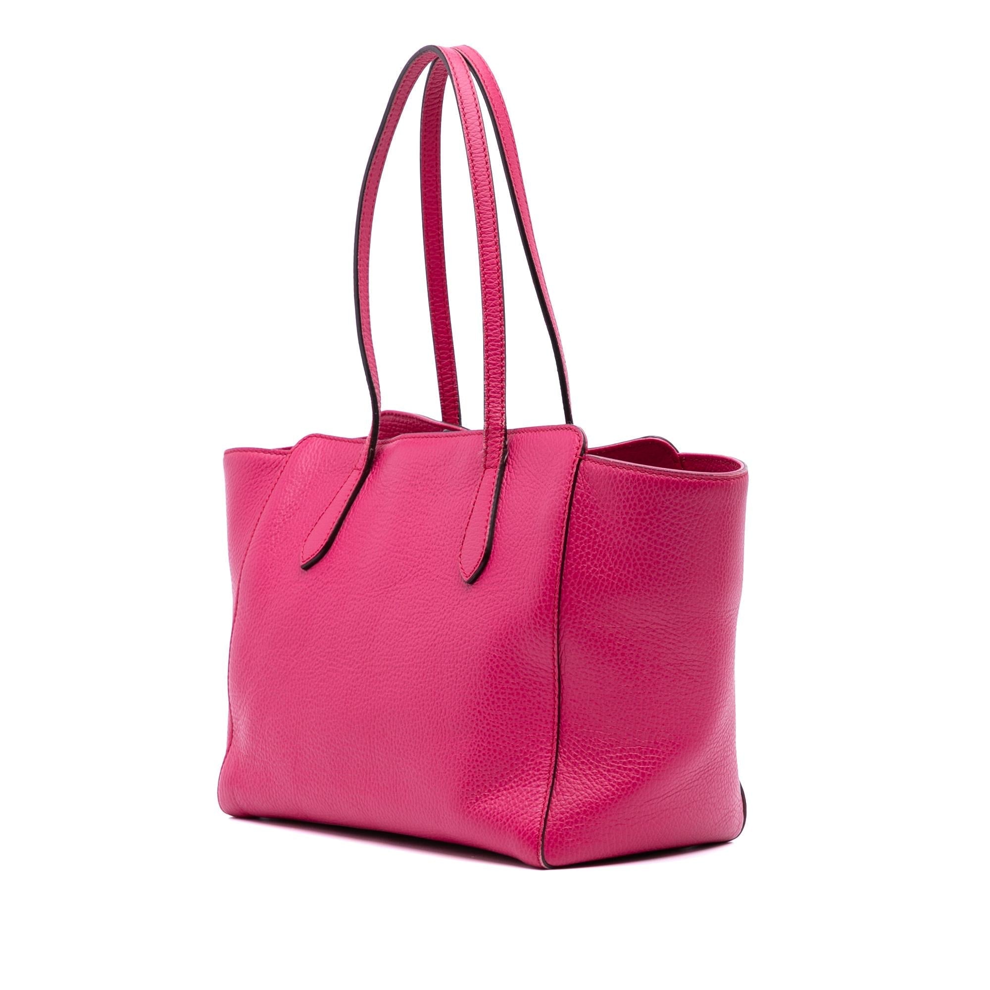 Gucci Medium Dollar Calfskin Swing Tote