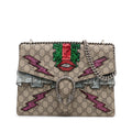 Gucci Medium Embellished GG Supreme Dionysus Shoulder Bag (SHG-lkC3tu)