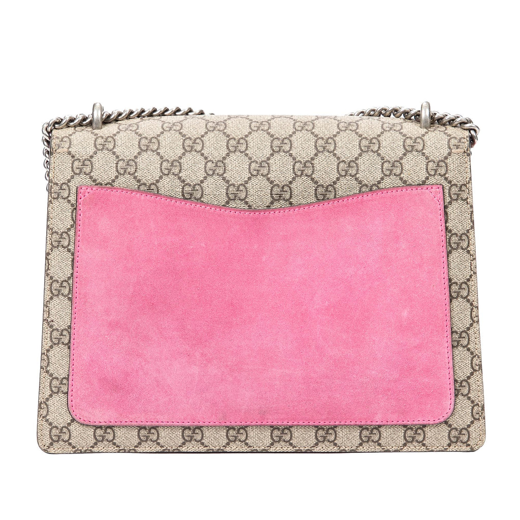 Gucci Medium Embellished GG Supreme Dionysus Shoulder Bag (SHG-A3io5I)