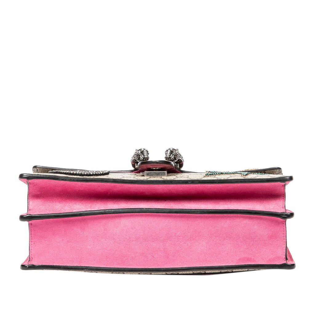 Gucci Medium Embellished GG Supreme Dionysus Shoulder Bag (SHG-A3io5I)