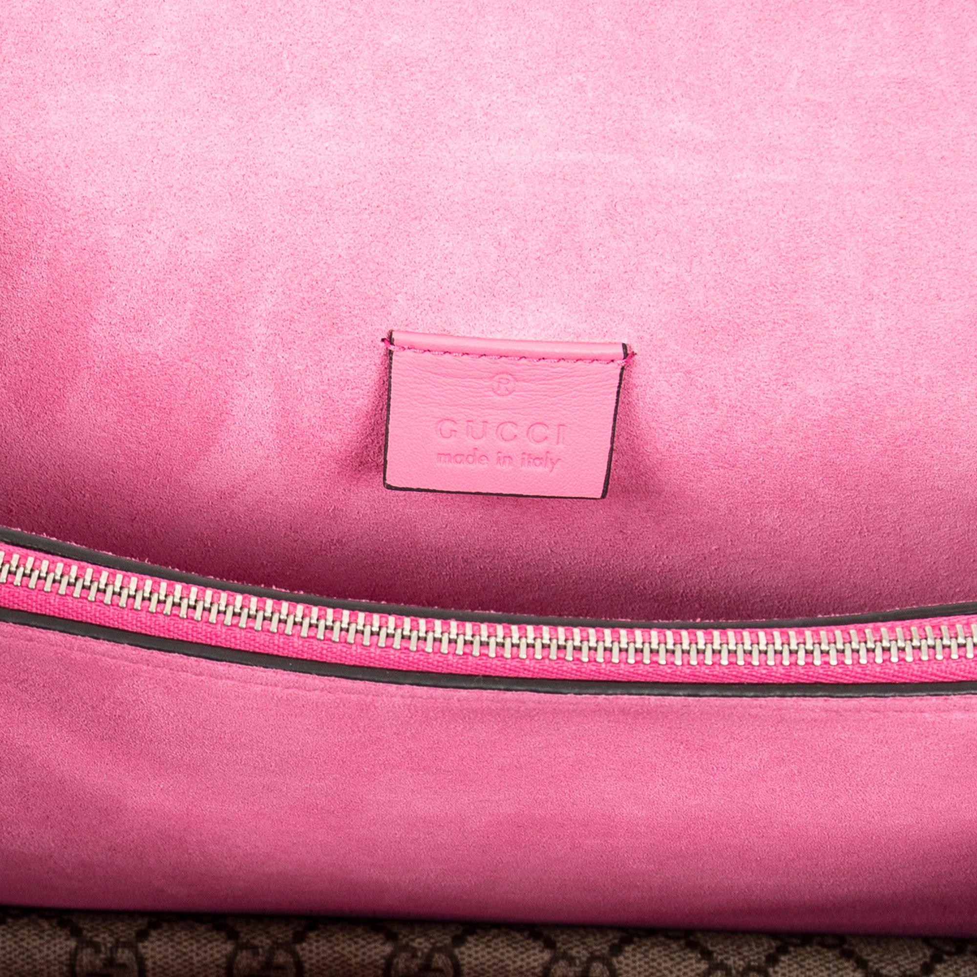 Gucci Medium Embellished GG Supreme Dionysus Shoulder Bag (SHG-eG5vdD)