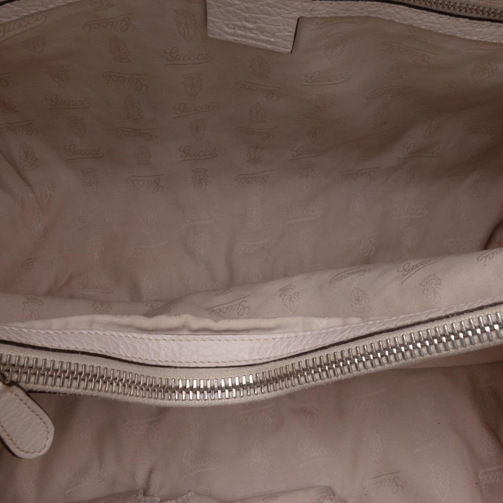 Gucci Medium GG Canvas Bamboo Libeccio Tote