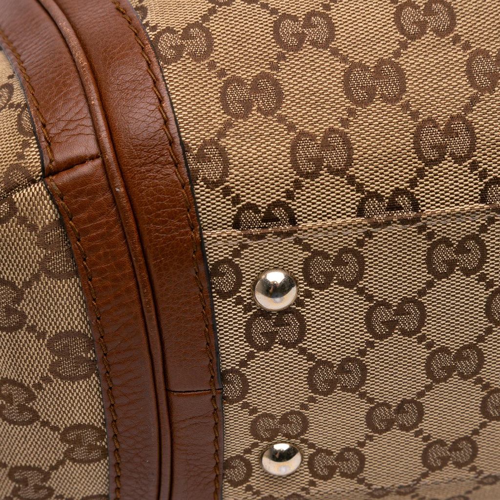 Gucci Medium GG Canvas Bella Shoulder Bag